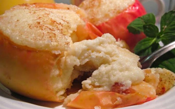 Печеные яблоки в духовке рецепт с фото пошагово