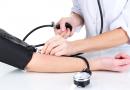 Normalni krvni tlak pri odraslih in otrocih Odvisnost krvnega tlaka od starosti