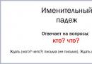 Főnevek esetei az orosz nyelvben A datívus eset szintaktikai tulajdonságai